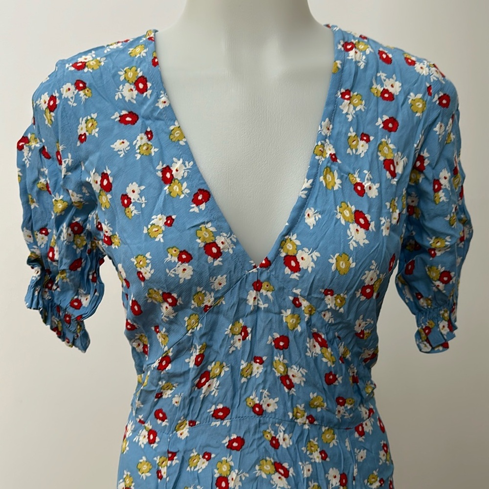 Faithfull the Brand US 4 Floral Mini dress